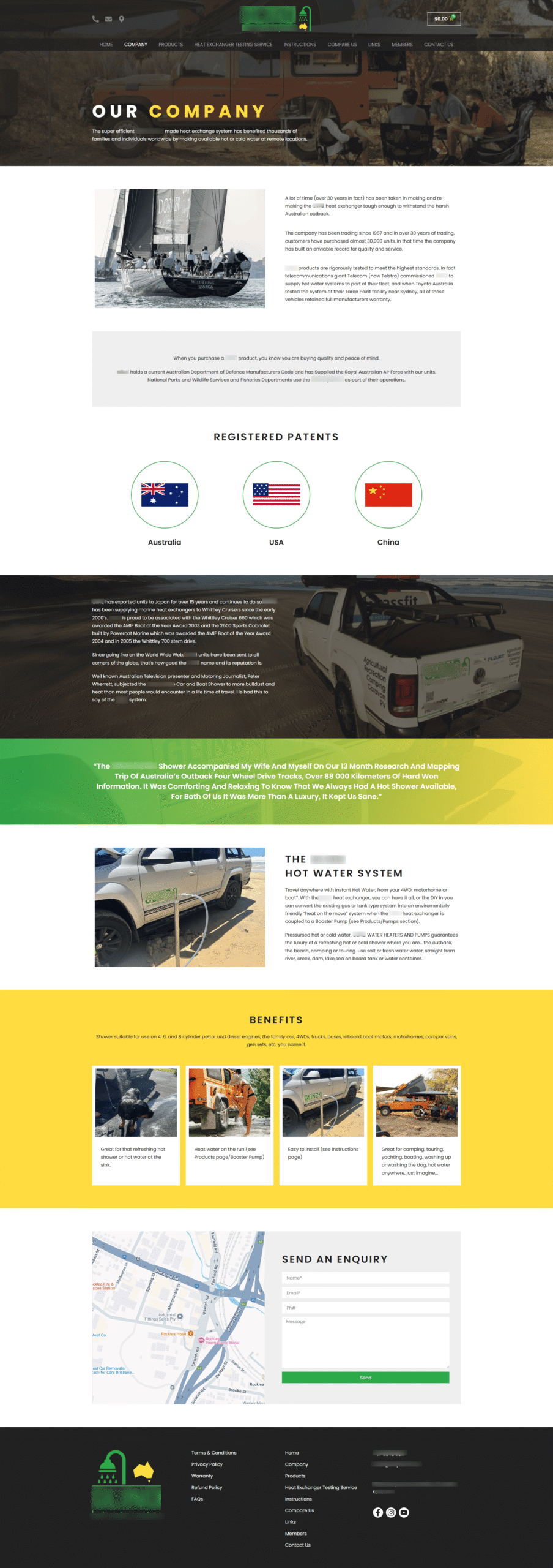 glind portfolio website