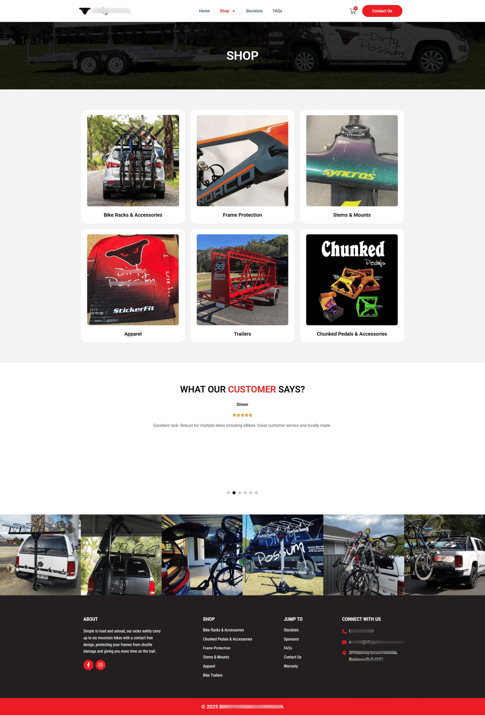 Dirty Possum Ecommerce Store